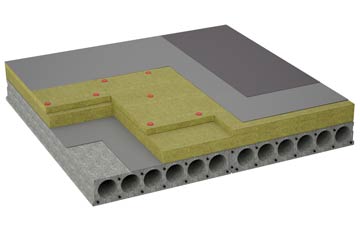 considerations of Whitfield Court flat roofing insulation